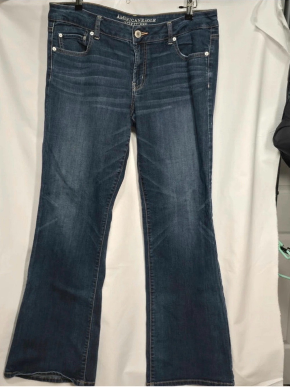 American Eagle Outfitters Dark Indigo Flare Jeans